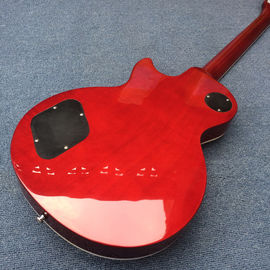 Guitarra de alta calidad Slash Signature LP, guitarra eléctrica LP de arce de llama de tigre, Slash guitarra LP de caoba sólida proveedor