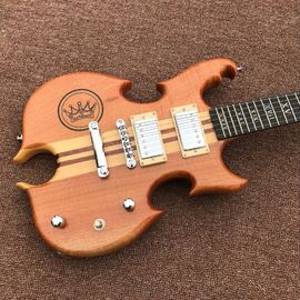 Tienda personalizada, trabajo duro de alta calidad.6 Guitarra eléctrica de cuerdas.Guitarra de tablero de ébano.apoyo la personalización proveedor