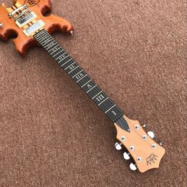 Tienda personalizada, trabajo duro de alta calidad.6 Guitarra eléctrica de cuerdas.Guitarra de tablero de ébano.apoyo la personalización proveedor