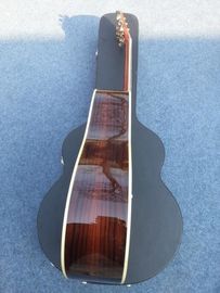 Sunburst Chibson G45 guitarra acústica clásica con incrustaciones rómbicas gemelas cuerpo de madera de rosa G45 guitarra acústica eléctrica proveedor
