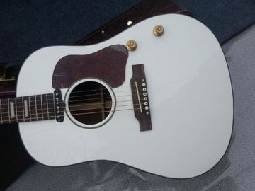 Gibson J160E Guitarra acústica alpina blanca John Lennon guitarra acústica eléctrica proveedor