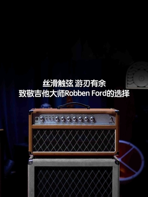 Crónica personalizada clon 2025 Overdrive Reverb 50 Watt Tubo con cable de mano Cabeza de camiseta Azul Tubos JJ 50W proveedor