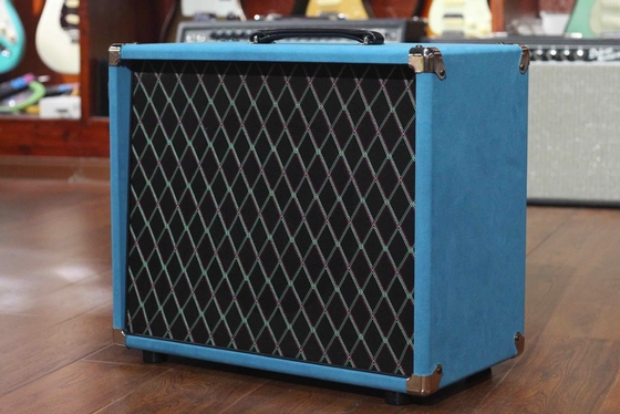 Crónica personalizada clon 2025 Overdrive Reverb 50 Watt Tubo con cable de mano Cabeza de camiseta Azul Tubos JJ 50W proveedor