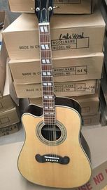 Estilo Gibson compositor zurdo de estudio de lujo guitarra acústica proveedor