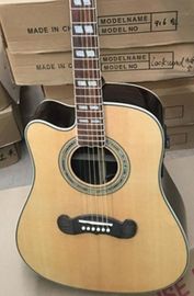 Estilo Gibson compositor zurdo de estudio de lujo guitarra acústica proveedor