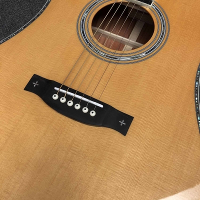Guitarra acústica de madera J-45 Honduras de 41 pulgadas, lado trasero sólido proveedor