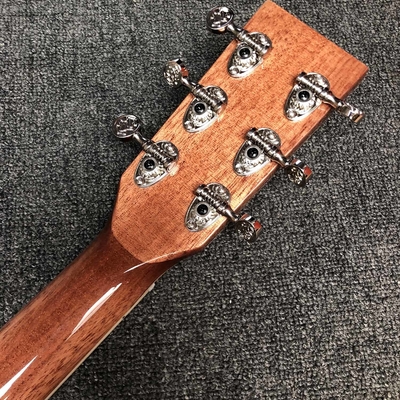 Guitarra acústica de madera J-45 Honduras de 41 pulgadas, lado trasero sólido proveedor