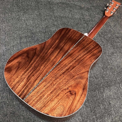 Guitarra acústica de madera J-45 Honduras de 41 pulgadas, lado trasero sólido proveedor