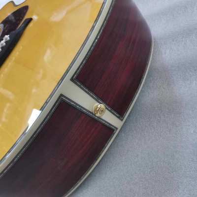 Custom Martin estilo OM cuerpo sólido santo lado trasero guitarra acústica de 40 pulgadas proveedor