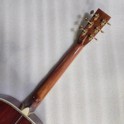 Custom Martin estilo OM cuerpo sólido santo lado trasero guitarra acústica de 40 pulgadas proveedor