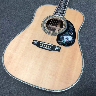 Deluxe Solid Rosewood Reverso 41 pulgadas D100aa Tipo de abeto grabado Guitarra acústica Abalone Inlay proveedor