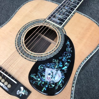 Deluxe Solid Rosewood Reverso 41 pulgadas D100aa Tipo de abeto grabado Guitarra acústica Abalone Inlay proveedor