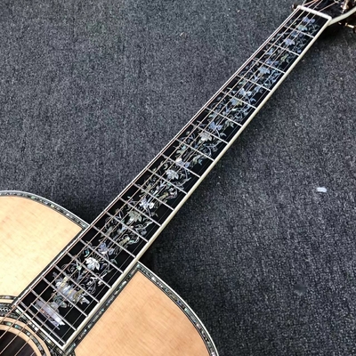 Deluxe Solid Rosewood Reverso 41 pulgadas D100aa Tipo de abeto grabado Guitarra acústica Abalone Inlay proveedor