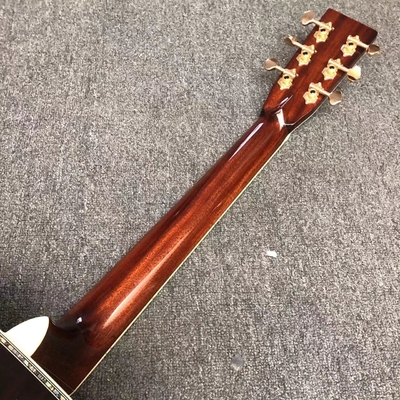 Deluxe Solid Rosewood Reverso 41 pulgadas D100aa Tipo de abeto grabado Guitarra acústica Abalone Inlay proveedor