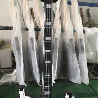Fábrica George Lynch Cráneo Esqueleto 4 cuerdas Bajo eléctrico Guitarra Bajo cuerpo proveedor