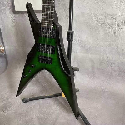 Guitarra eléctrica H-H Pickup Flamed Green Burst proveedor