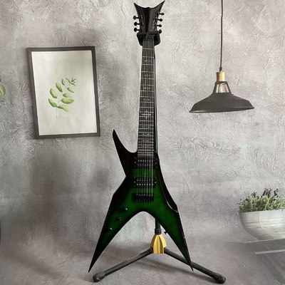 Guitarra eléctrica H-H Pickup Flamed Green Burst proveedor