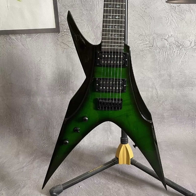 Guitarra eléctrica H-H Pickup Flamed Green Burst proveedor