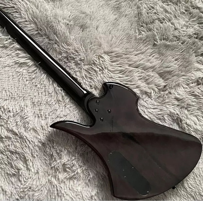 5 cuerdas personalizadas Cuello a través del cuerpo Burl Maple Top Cuerpo especial Bajo eléctrico proveedor