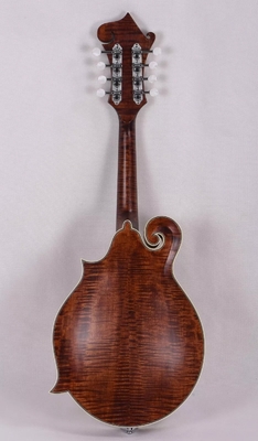 Custom Grand Esculpido a mano de abeto sólido Top 8 cuerdas estilo F Mandolin, acepta Mandolin OEM proveedor