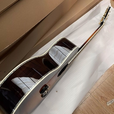 Guitarra acústica Jumbo de madera sólida proveedor