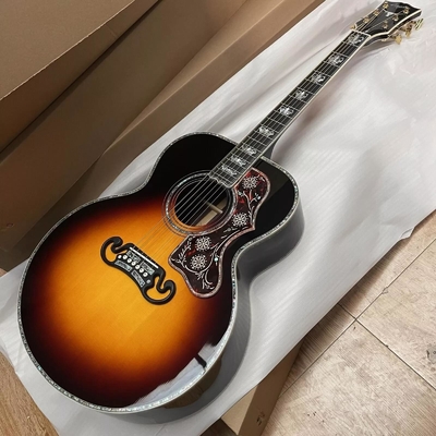 Guitarra acústica Jumbo de madera sólida proveedor