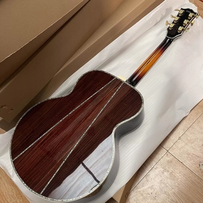 Guitarra acústica Jumbo de madera sólida proveedor