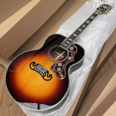 Guitarra acústica Jumbo de madera sólida proveedor