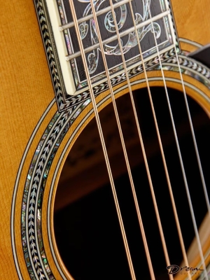 Guitarra acústica Dreadnought de edición limitada de Martin Style D-50 natural con unión de hueso de arenque, guitarra de madera sólida proveedor