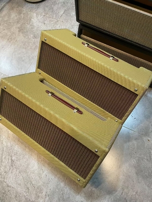 Hecho a medida '59 Fender Clone Tweed Bassman Cabeza proveedor