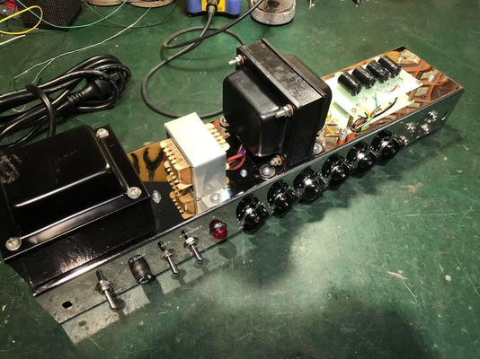 Hecho a medida '59 Tweed Bassman cabeza, amplificador de boutique con cable de mano proveedor