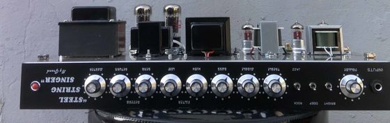 Cabeza de cantante de cuerda de acero de acero 20W 50W 100W con color marrón sueco, gran amplificador modelo SSS proveedor