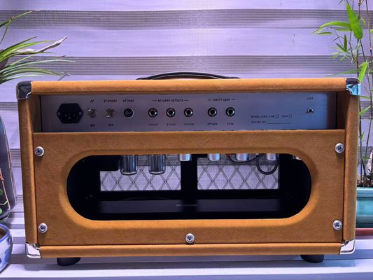 Cabeza de cantante de cuerda de acero de acero 20W 50W 100W con color marrón sueco, gran amplificador modelo SSS proveedor