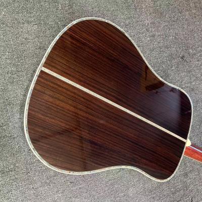 Custom M Style 12 Strings Solid Spruce Top Dreadnought Acoustic Guitar, Customized Logo on Headstock proveedor