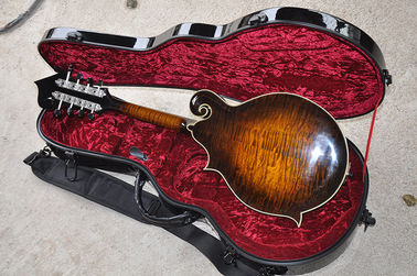 Guitarra eléctrica de mandolina QT-F5 de 8 cuerdas avanzada hecha a mano con tablero de ébano proveedor