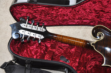Guitarra eléctrica de mandolina QT-F5 de 8 cuerdas avanzada hecha a mano con tablero de ébano proveedor