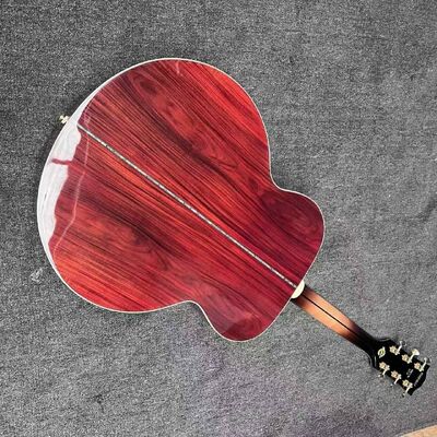 Guitarra acústica personalizada BOB DYLAN GIBSON Style SJ 200 en Sunburst con parte trasera Cocobolo proveedor