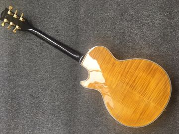 Guitarra de jazz personalizada, Guitarra eléctrica, Vintage doble abultado F agujero proveedor