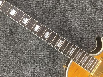Guitarra de jazz personalizada, Guitarra eléctrica, Vintage doble abultado F agujero proveedor