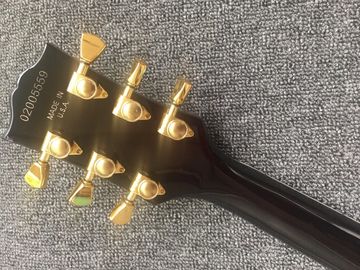 Guitarra de jazz personalizada, Guitarra eléctrica, Vintage doble abultado F agujero proveedor