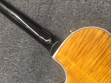 Guitarra de jazz personalizada, Guitarra eléctrica, Vintage doble abultado F agujero proveedor