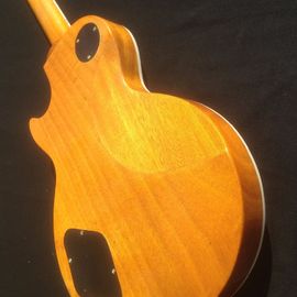 Guitarra eléctrica LP estándar con hardware de oro y incrustación de flores proveedor