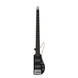 Custom Nuevo diseño único de alta calidad Patenteado 4 cuerdas bajo diseño único Patenteado Guitarra eléctrica de viaje sin cabeza proveedor