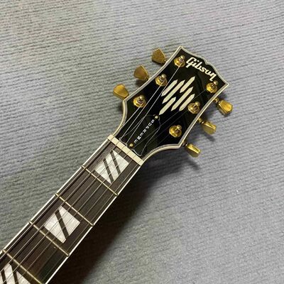 Guitarra eléctrica Gibson Style ES Supreme Bourbon Burst personalizada, cuerpo semihueco, Jazz proveedor