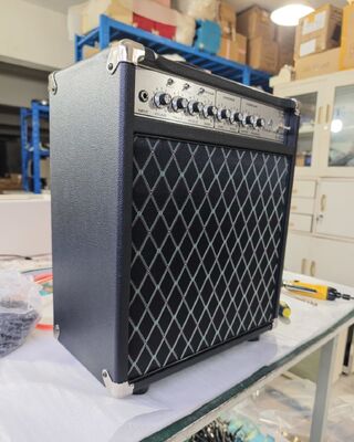 Cabezal amplificador personalizado Grand ODR Overdrive Reverb cableado a mano de 20 vatios con ante morado, precio especial proveedor