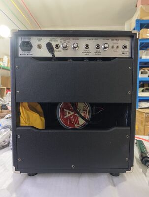 Cabezal amplificador personalizado Grand ODR Overdrive Reverb cableado a mano de 20 vatios con ante morado, precio especial proveedor