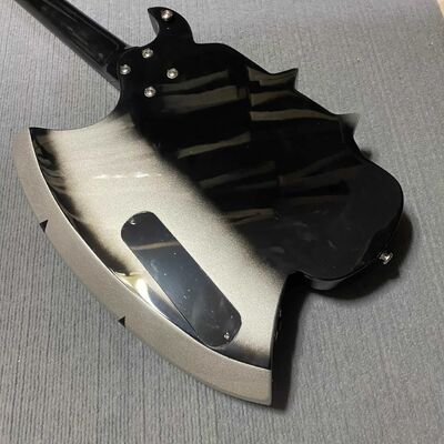 Custom 4 cuerdas Ax Bass Gene Simmons Guitarra eléctrica Bajo Diapasón de palisandro Negro proveedor