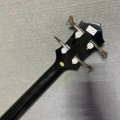 Custom 4 cuerdas Ax Bass Gene Simmons Guitarra eléctrica Bajo Diapasón de palisandro Negro proveedor