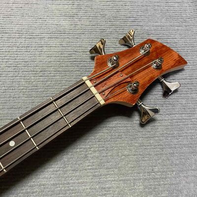 Bajo eléctrico personalizado Dan Armstrong de 4 cuerdas, mástil de arce, diapasón de palisandro con H proveedor