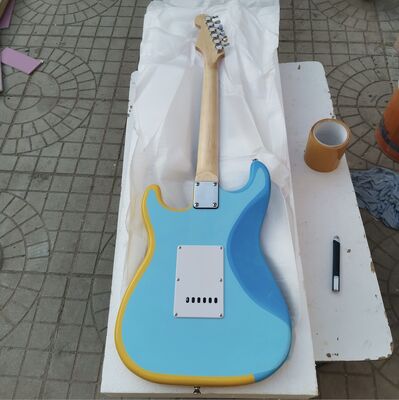 Tienda de GUITARRAS Fender personalizada George Harrison Rocky Masterbuilt P.Waller Guitarra eléctrica proveedor